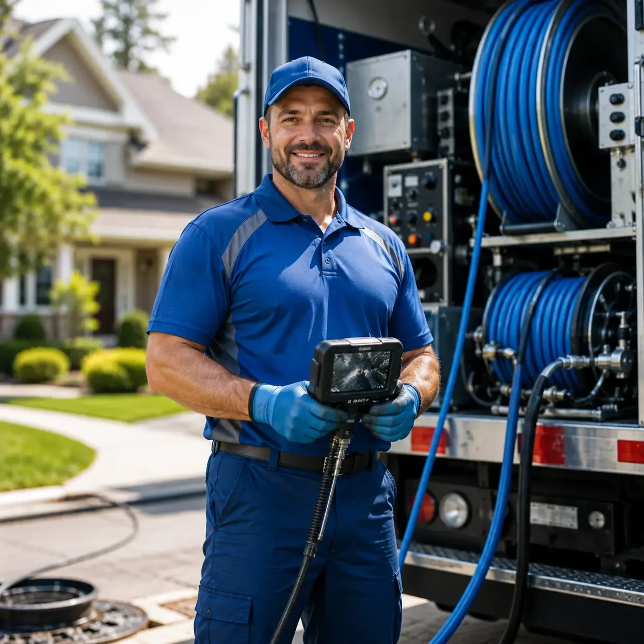 Local outdoor drain cleaning specialists in Riverdale, NE